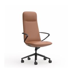 Nico Executive Chair High Back Tan Leather