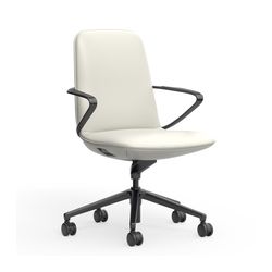 Nico Executive Chair Mid Back Grey Leather