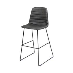 Sofia Barstool Black Sled Base Black PU