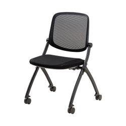 Logic Training Chair with Castors Black