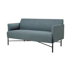 Avalon 2-Seater Lounge Vico Sage Green Upholstery