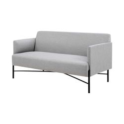 Avalon 2-Seater Lounge Vico Dusty Grey Upholstery