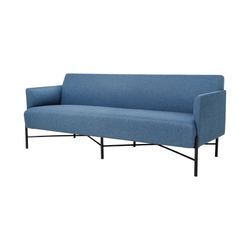Avalon 3-Seater Lounge Vico Ocean Blue Upholstery