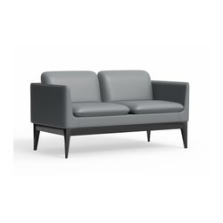 Madison 2-Seater Lounge Charcoal PU