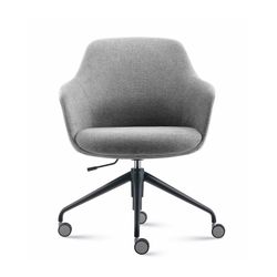 Aspen 4 Star Tub Chair Light Grey Fabric