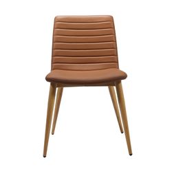 Pixel 4 Leg Chair Amber PU
