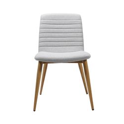 Pixel 4 Leg Chair Light Grey Fabric