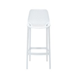 Cast Break Out & Outdoor Stool 750mm White