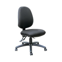 Mondo Java Chair 3 Lever High Back No Arms Black