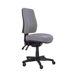 Buro Roma Chair 3 Lever High Back with Seat Slide Charcoal