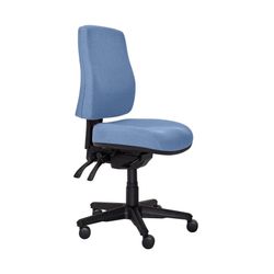 Buro Roma Chair 3 Lever HB SafeTex with Seat Slide Cobalt