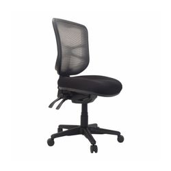 Buro Metro Chair Nylon Base Mesh Back with Seat Slide Black