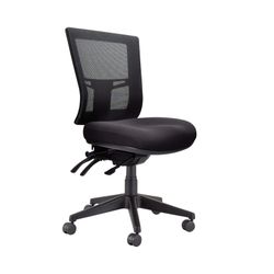 Buro Metro II 24/7 Chair Nylon Base Mesh Back with Seat Slide Black