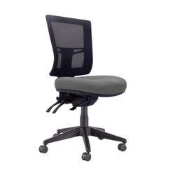 Buro Metro II 24/7 Chair Mesh Back SafeTex with Seat Slide Smoke