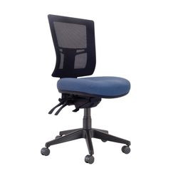 Buro Metro II 24/7 Chair Mesh Back SafeTex with Seat Slide Cobalt