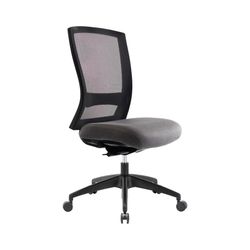 Buro Mentor Chair Mesh Back SafeTex Smoke