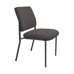 Buro Lindis Visitor Chair 4 Leg Charcoal Fabric