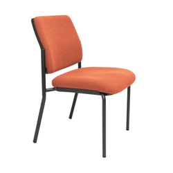 Buro Lindis Visitor Chair 4 Leg Rust Fabric
