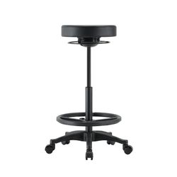Buro Polo Drafting Stool Black PU