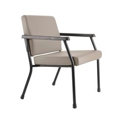 Buro Concord B Visitors Chair 4 Leg with Arms Stratus PU