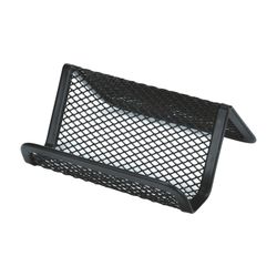 Esselte Business Card Holder Mesh Black