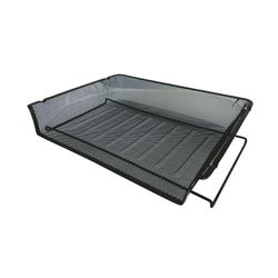 Esselte Mesh Document Tray A4 Landscape Black
