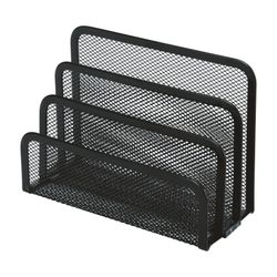 Esselte Mesh Vertical Organiser File Sorter Black