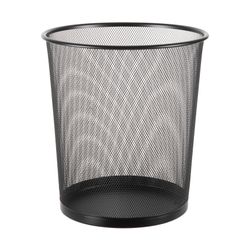 Esselte Round Mesh Bin 10L Black