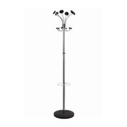 Alba Chromy Coat Rack Chrome / Black