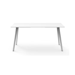 Rapid Eternity High Bar Table 2100mm White Base Natural White Top