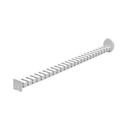 Rapidline Desk To Floor Snake 1300mm White