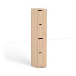 Knox Locker Two Door Nordic New Oak Ravine