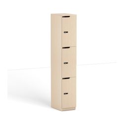 Knox Locker Three Door Nordic Maple