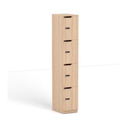 Knox Locker Four Door Nordic New Oak Ravine