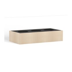 Knox Planter to Suit 3 Locker Configuration Nordic Maple