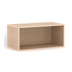 Rhodes Modular Shelf Cubby W799mm x D400mm x H362mm New Oak Ravine