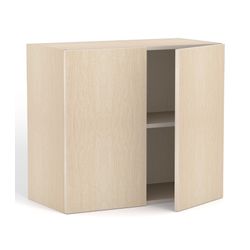 Rhodes Modular Shelf Cupboard with 2 Doors W800mm x D400mm x H709mm Nordic Maple
