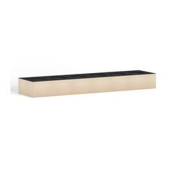 Rhodes Modular Top Shelf Planter Box with 6x Dia200mm Plant Holes W1660mm x D400mm x H181mm Nordic Maple