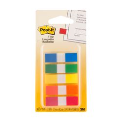 Post-It Flags Assorted Colours 12 x 45mm 5-Pack