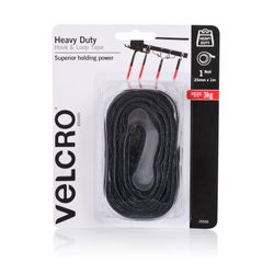 Velcro Fastener Heavy Duty Hook & Loop Tape 25mm x 1M