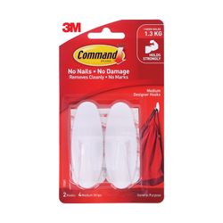 Command 17081 Medium Designer Hooks Pack 2
