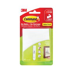 Command 17206-ES12 Large White Picture Hanging Strips Value Pack 12