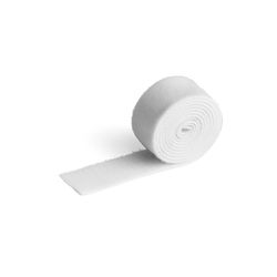 Durable Cavoline Cable Tape Self Grip 30mm x 1M White Pack 10