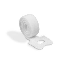 Durable Cavoline Cable Tie 503602 Self Grip 10x200mm White Pack 50