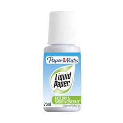 Paper Mate Liquid Paper Correction Fluid 20ml