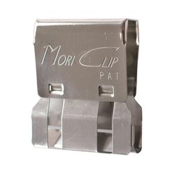 Carl Mori Clip Clip Paper Mc55 Large Silver Box 12