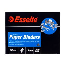 Esselte Paper Binders 13mm Box 200