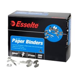 Esselte Paper Binders 31mm Box 200