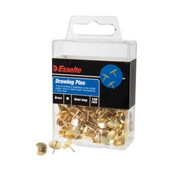 Esselte Pins Drawing Brass Pack 150