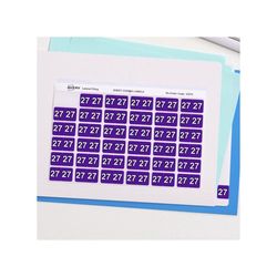 Avery 27 Lateral File Year Side Tab Label Pack 180